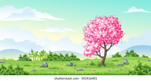 Spring nature background