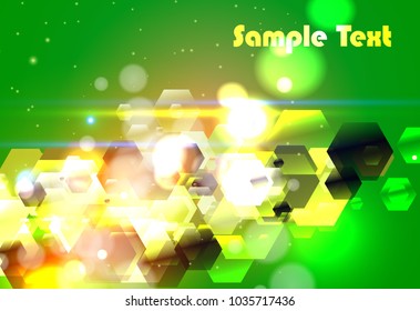 spring nature bokeh background with a green, summer, fresh environment