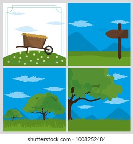 Spring nature design