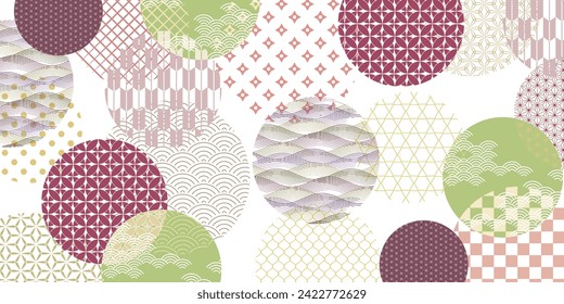 Spring New Japanese Pattern Background