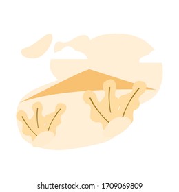 spring on the pink mountain