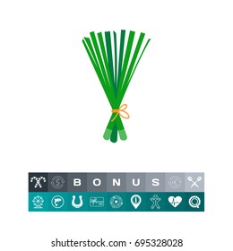 Spring onion icon