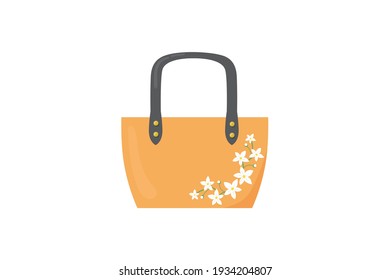 Icono del vector de bolsa de alarma de primavera