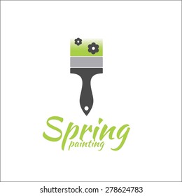 Spring painting