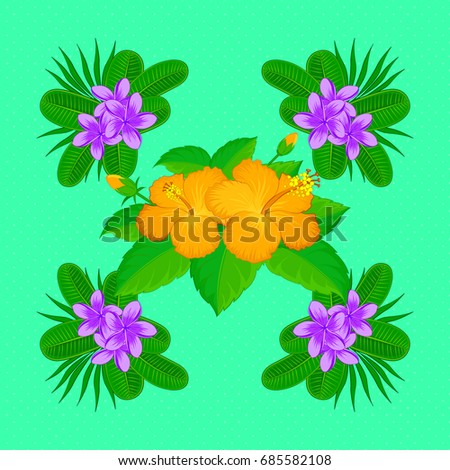 spring paper abstract cute hibiscus flowers stock vector royalty hibiscus flower paper