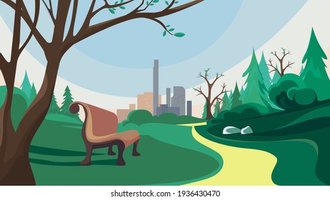 Parks Cartoon Images, Stock Photos & Vectors | Shutterstock