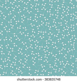 spring pattern background with branches
