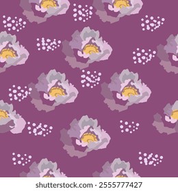 spring pattern or backround with flowers for the holiday of March 8