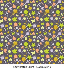 Spring Pattern with Beautiful Color