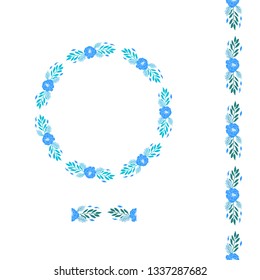 Spring pattern brush