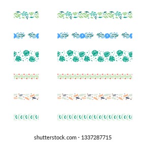 Spring pattern brush