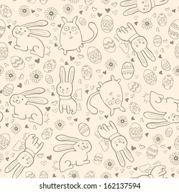 Spring Pattern Seamless