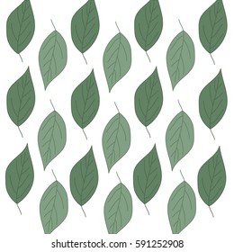Spring pattern. Tree leaf