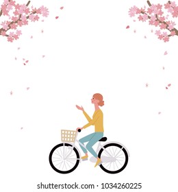 Spring People Illustration