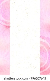 Spring pink Japanese paper background