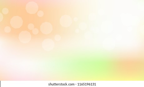 Spring pink peach gradient background. Light blurry gradient pattern.  Elegant peach colors. Soft colors. Blurred pink, peach bokeh background. Sunrise landscape. Colorful blurry gradient holography.