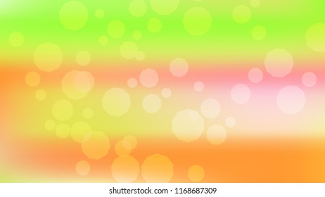 Spring pink peach gradient background. Light blurry gradient pattern.  Elegant peach colors. Soft colors. Blurred pink, peach bokeh background. Sunrise landscape. Colorful blurry gradient holography.