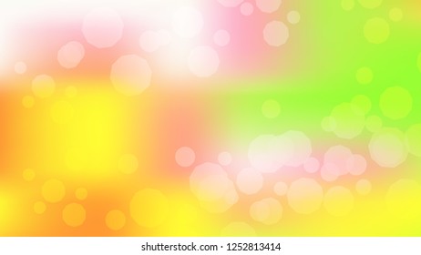 Spring pink peach gradient background. Light blurry gradient pattern.  Elegant peach colors. Soft colors. Blurred pink, peach bokeh background. Sunrise landscape. Colorful blurry gradient holography.