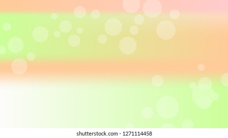 Spring pink peach gradient background. Light blurry gradient pattern.  Elegant peach colors. Soft colors. Blurred pink, peach bokeh background. Sunrise landscape. Colorful blurry gradient holography.