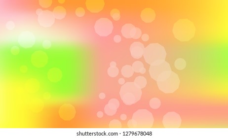 Spring pink peach gradient background. Light blurry gradient pattern.  Elegant peach colors. Soft colors. Blurred pink, peach bokeh background. Sunrise landscape. Colorful blurry gradient holography.