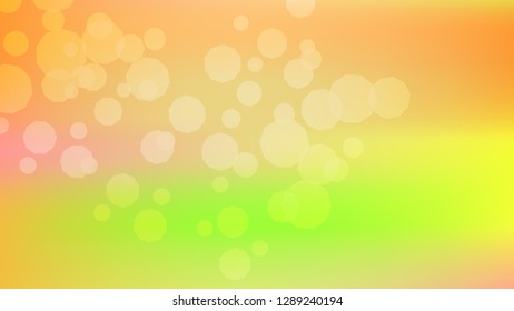 Spring pink peach gradient background. Light blurry gradient pattern.  Elegant peach colors. Soft colors. Blurred pink, peach bokeh background. Sunrise landscape. Colorful blurry gradient holography.
