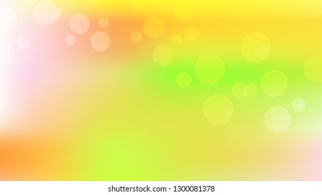 Spring pink peach gradient background. Light blurry gradient pattern.  Elegant peach colors. Soft colors. Blurred pink, peach bokeh background. Sunrise landscape. Colorful blurry gradient holography.