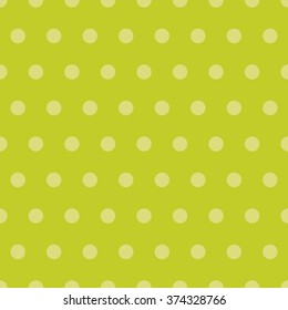 Spring polka dot pattern