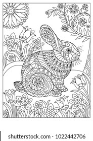 830 Unicorn Bunny Coloring Pages  Images