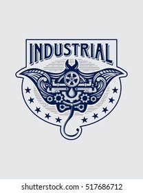  Spring ray Industrial Plumbing, Plumbing logo