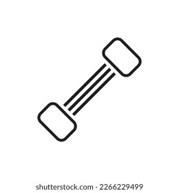 Spring Resistance Filled Icon Vector illustrator