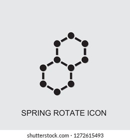 spring rotate icon . Editable filled spring rotate icon from innovations. Trendy spring rotate icon for web and mobile.