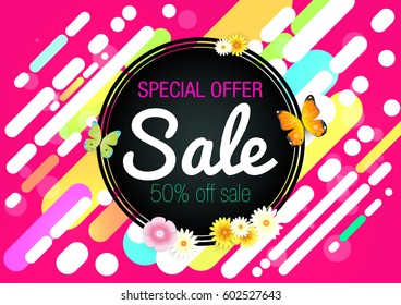 Spring. Sale. 