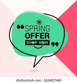 Spring sale background with beautiful colorful flower. Vector illustration template.banners.Wallpaper.flyers, invitation, posters, brochure, voucher discount