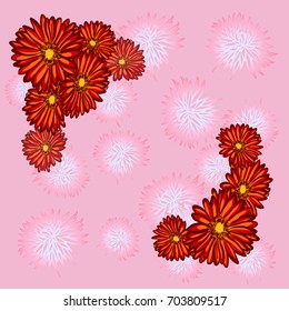 Spring sale background with beautiful colorful flower. Vector illustration template.banners.Wallpaper, flayer, invitation, posters, brochure, voucher discount.