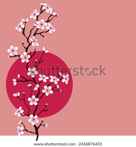 Spring sale background with beautiful colorful flower. Vector illustration template.banners.Wallpaper.flyers, invitation, posters, brochure, voucher discount