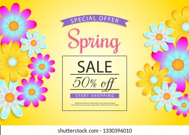 Spring sale coupon