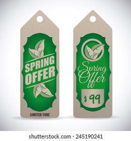 spring sale design, vector illustration eps10 graphic 