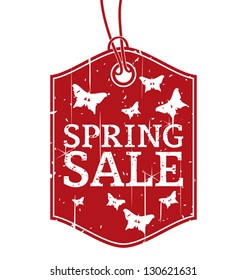 Spring Sale Label