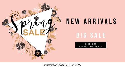 Spring Sale: New Arrivals with Big Discounts and Floral Design