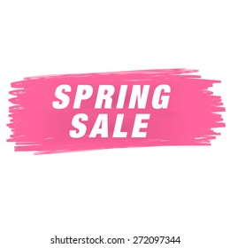 spring sale poster