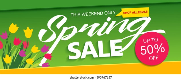 Spring Sale Poster