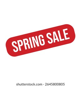 Spring Sale Stamp. Spring Sale Rubber grunge Stamp Seal.