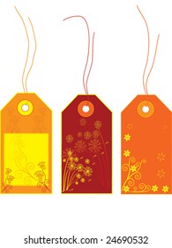 Spring sale tags