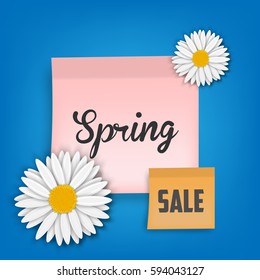 Spring Sale. Vector Illustration