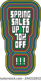 Ventas De Primavera Hasta Un 70% De Descuento