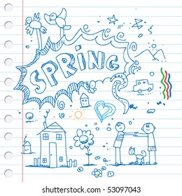 Spring scribbles