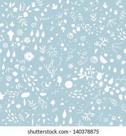 Spring seamless pattern.