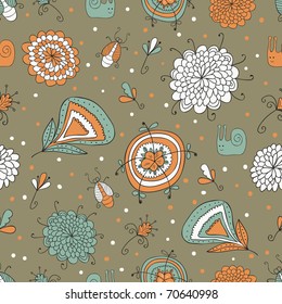 spring seamless pattern