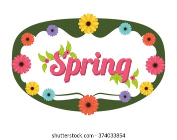 Spring season design 