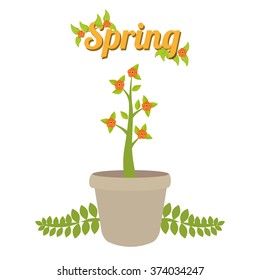 Spring season design 